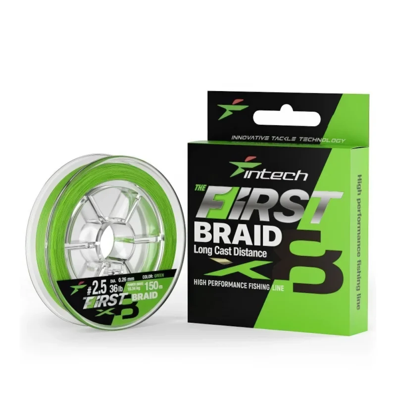 INTECH FIRST BRAID X8 GREEN